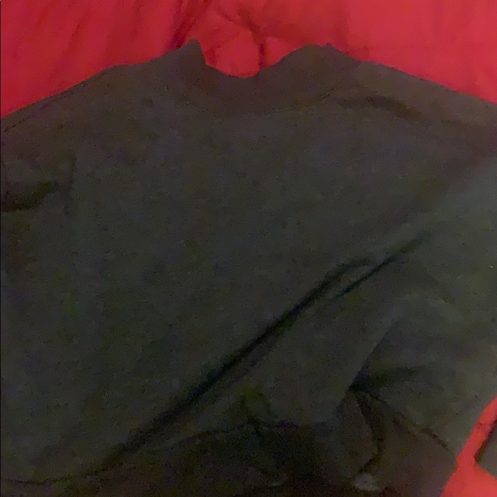 Gray turtle neck sweatshirt